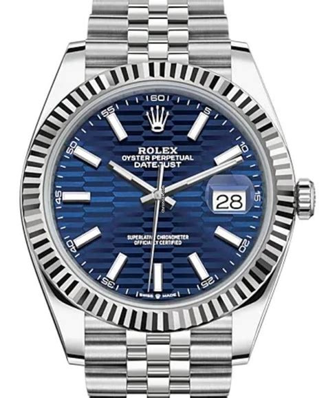 rolex datejust 41 blue motif dial jubilee|Rolex Datejust 41mm grey dial.